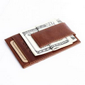 Cow Leather Wallet with Money Clip